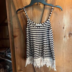 Jolt striped tank top